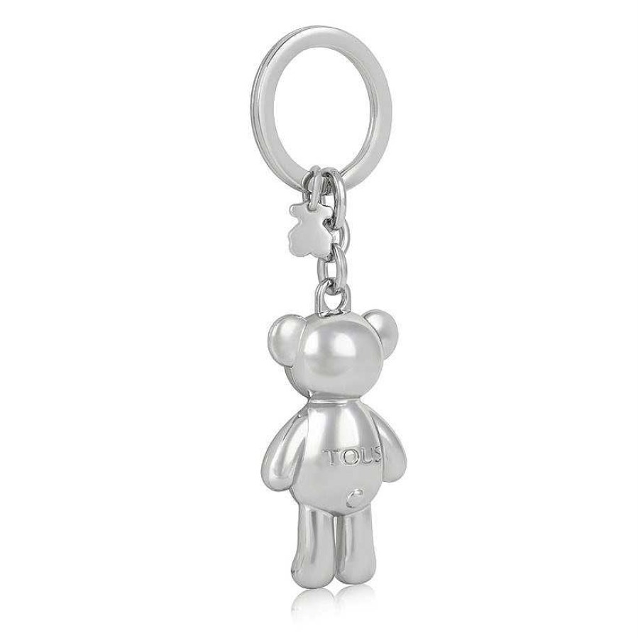 Tous Tous Llavero Teddy Bear Plateado - Tous