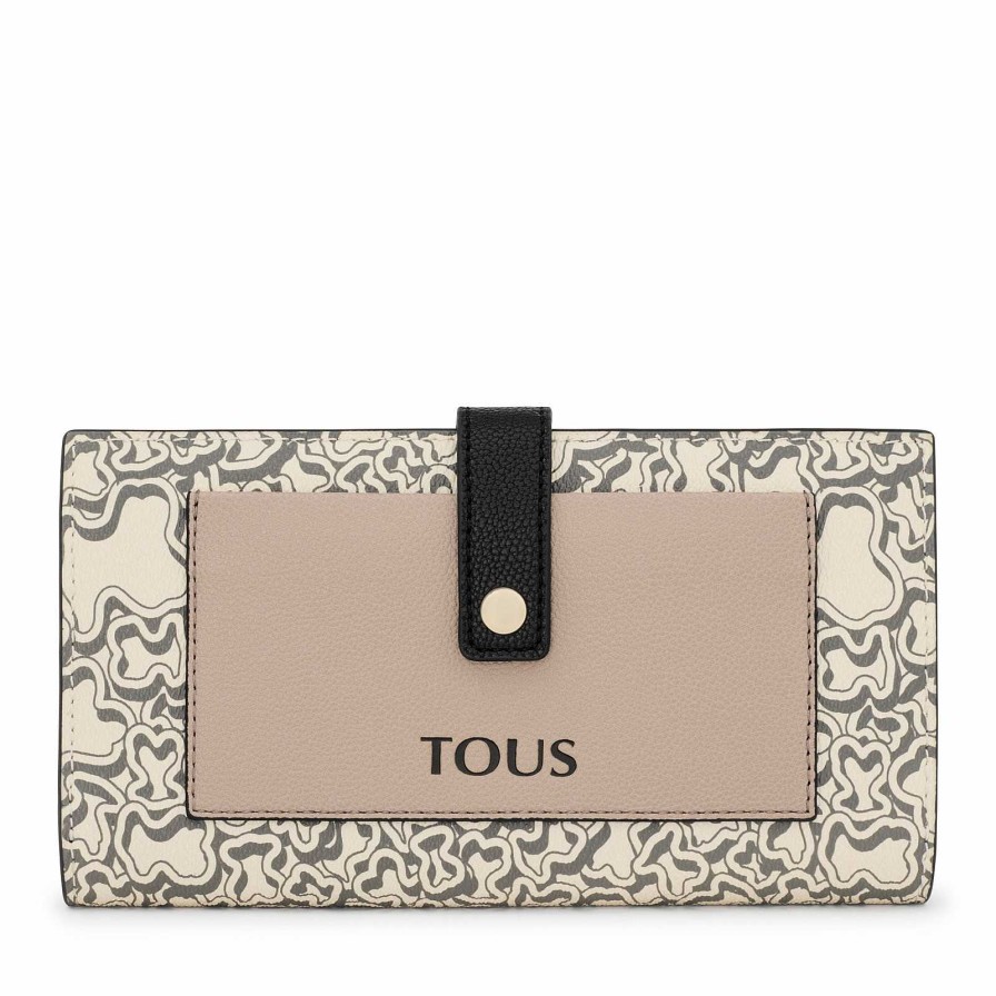 Tous Tous Billetera Pocket Evolution Beige - Tous