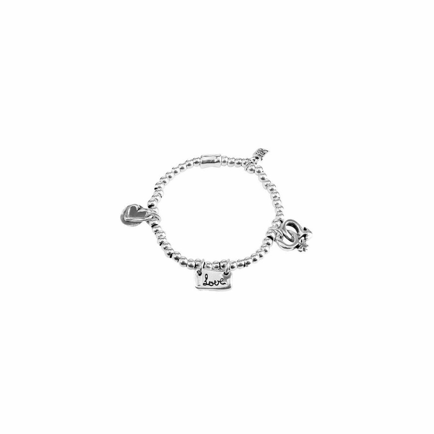 Uno de 50 Pulsera Uno De 50 Amor El Stico - Uno De 50