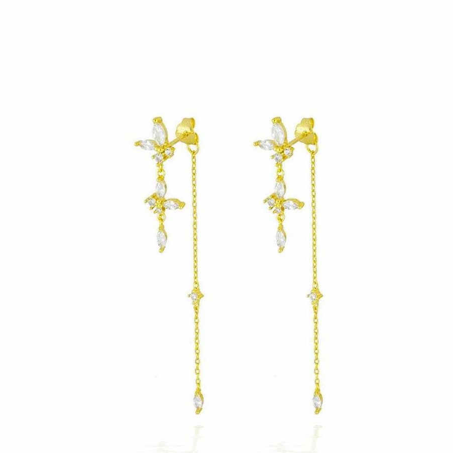 las Joyas de Irene Pendientes Vintage Cadenas