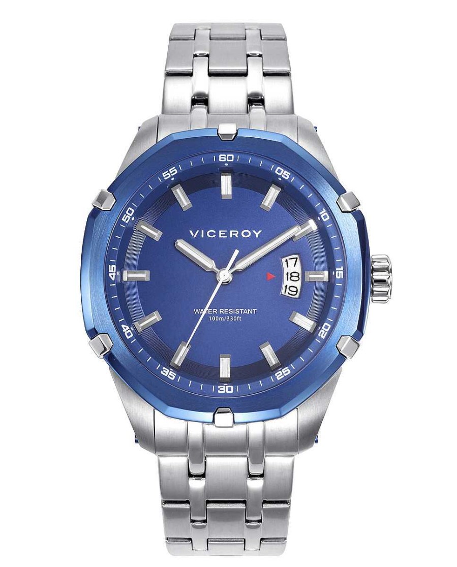 Viceroy Reloj De Hombre Magnum Caja Y Brazalete De Acero - Viceroy