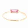 las Joyas de Irene Anillo Oro 18K Topacio Rosa