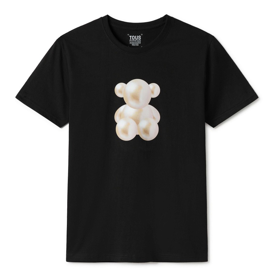 las Joyas de Irene Camiseta Tous Bear Pearls Negro - Tous