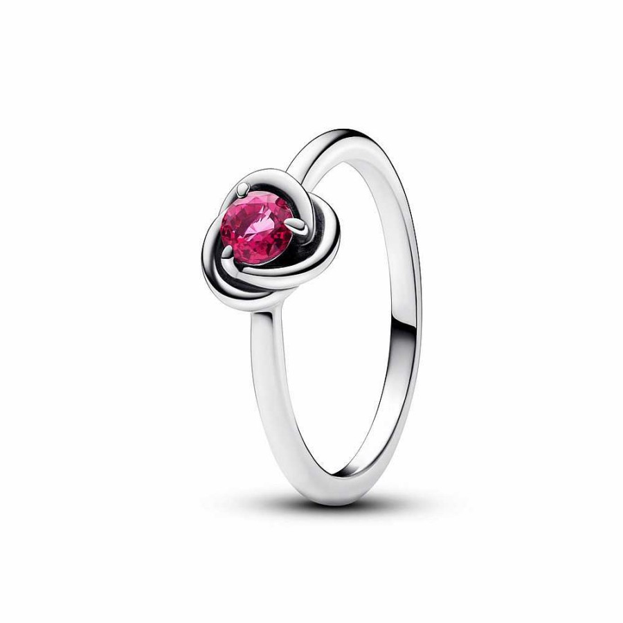 Pandora Anillo C Rculo Eternity Rosa - Pandora