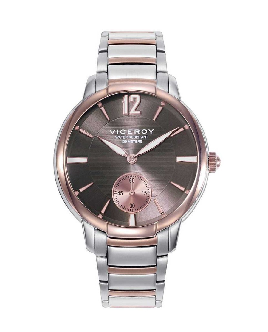 Viceroy Reloj De Mujer Chic Caja Y Brazalete Bicolor En Acero E Ip Rosa - Viceroy