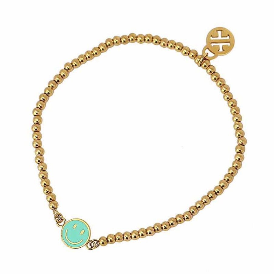 Anartxy Anartxy Pulsera Smile Turquesa - Anartxy