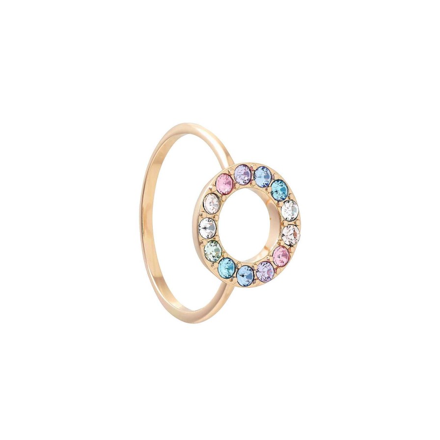 Olivia Burton Olivia Burton Anillo Halo Arcoiris Dorado - Olivia Burton J