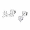 Lotus Lotus Silver Pendientes Chat N Love - Lotus Silver