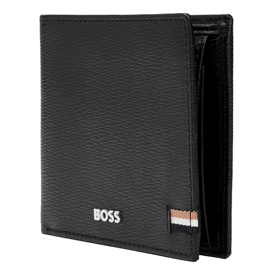 Hugo Boss Billetero Monedero Iconic Negro - Hugo Boss