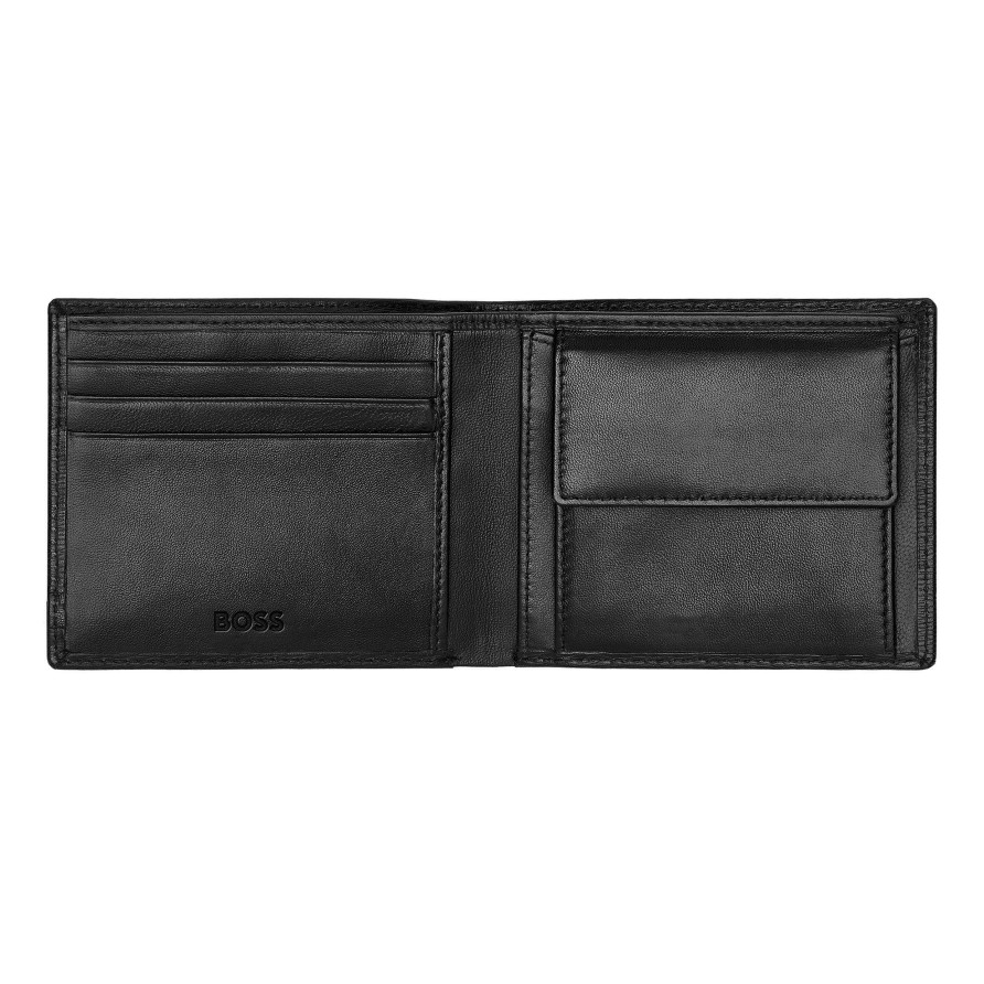 Hugo Boss Billetero Monedero Iconic Negro - Hugo Boss