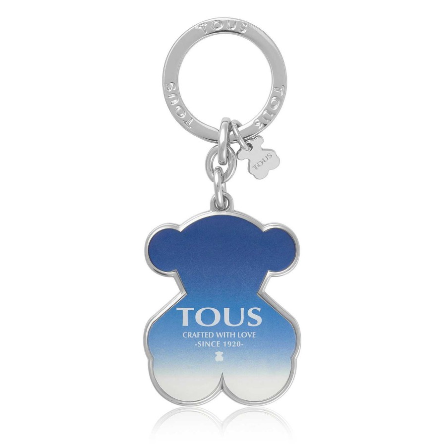 Tous Tous Llavero Crafted Logo Azul - Tous