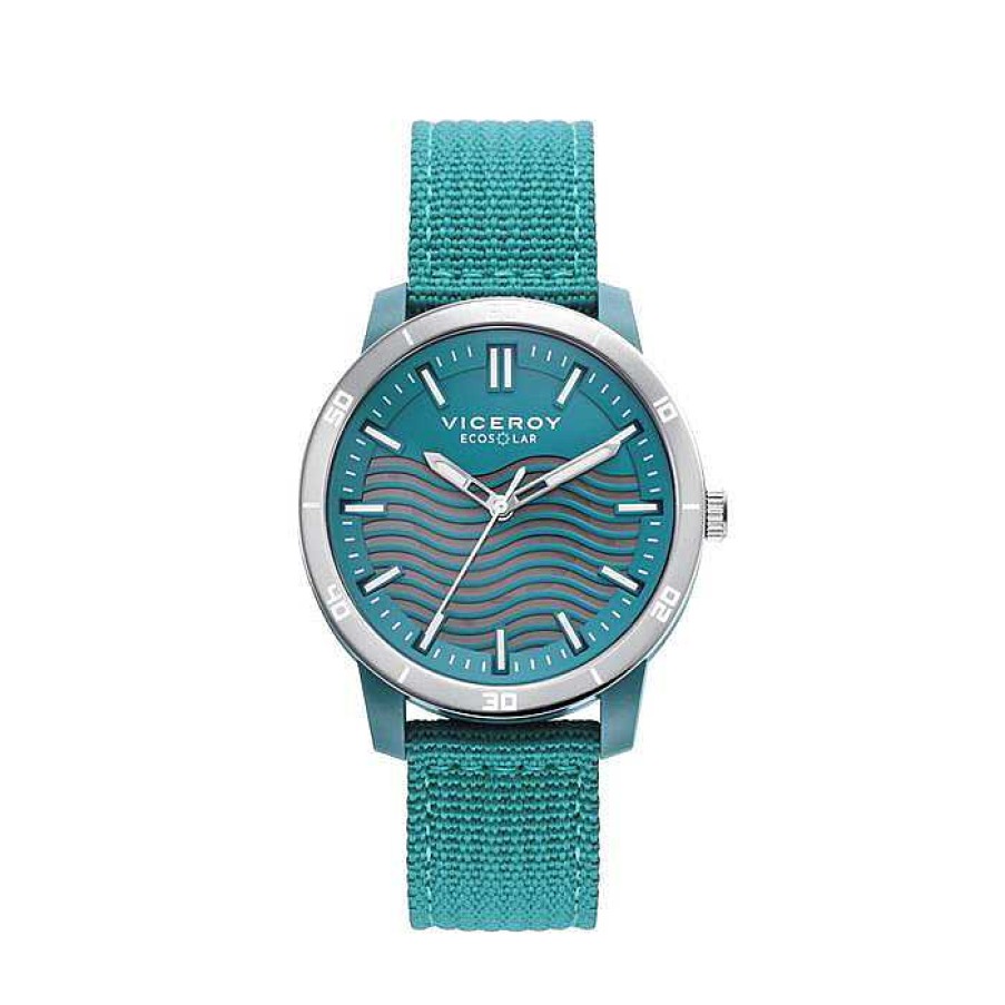 Viceroy Reloj Ecosolar Hombre Verde Anal Gico - Viceroy