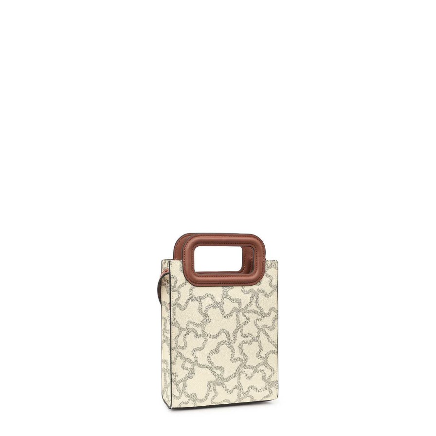 Tous Tous Mini Bolso Pop Kaos Icon Beige-Multi - Tous