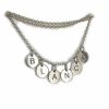 las Joyas de Irene Collar Chapitas Mini Plata