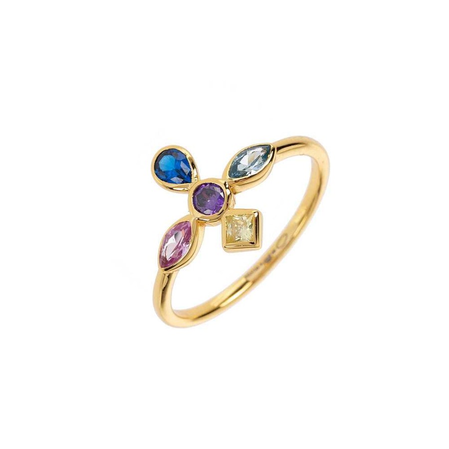 Agatha Paris Anillo Luces Multicolor By Mar A Pombo - Agatha Paris