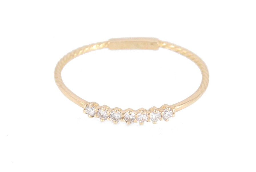 las Joyas de Irene Anillo Oro 18K Diamantes