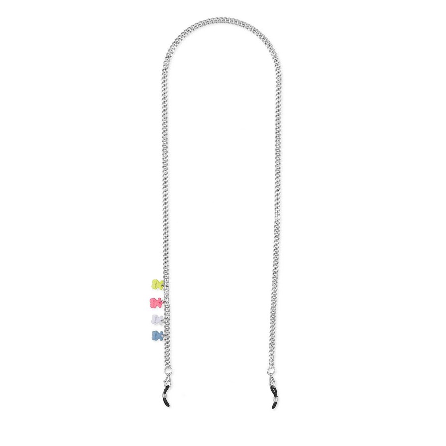 Tous Tous Cadena Mascarillas Gafas Bear Chain Plata - Tous