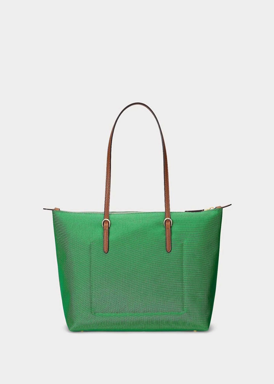 Ralph Lauren Bolso Tote Keaton Mediano De Nailon - Ralph Lauren