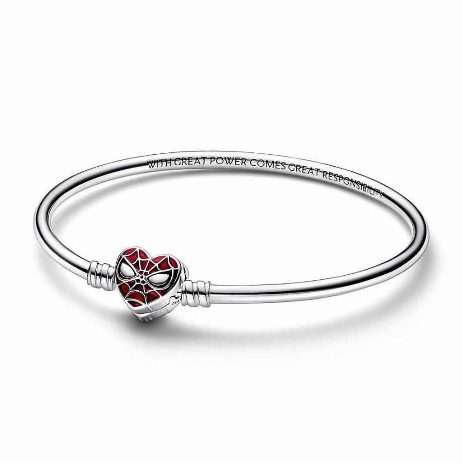 Pandora Pandora Pulsera R Gida Cierre Spider-Man De Marvel - Pandora