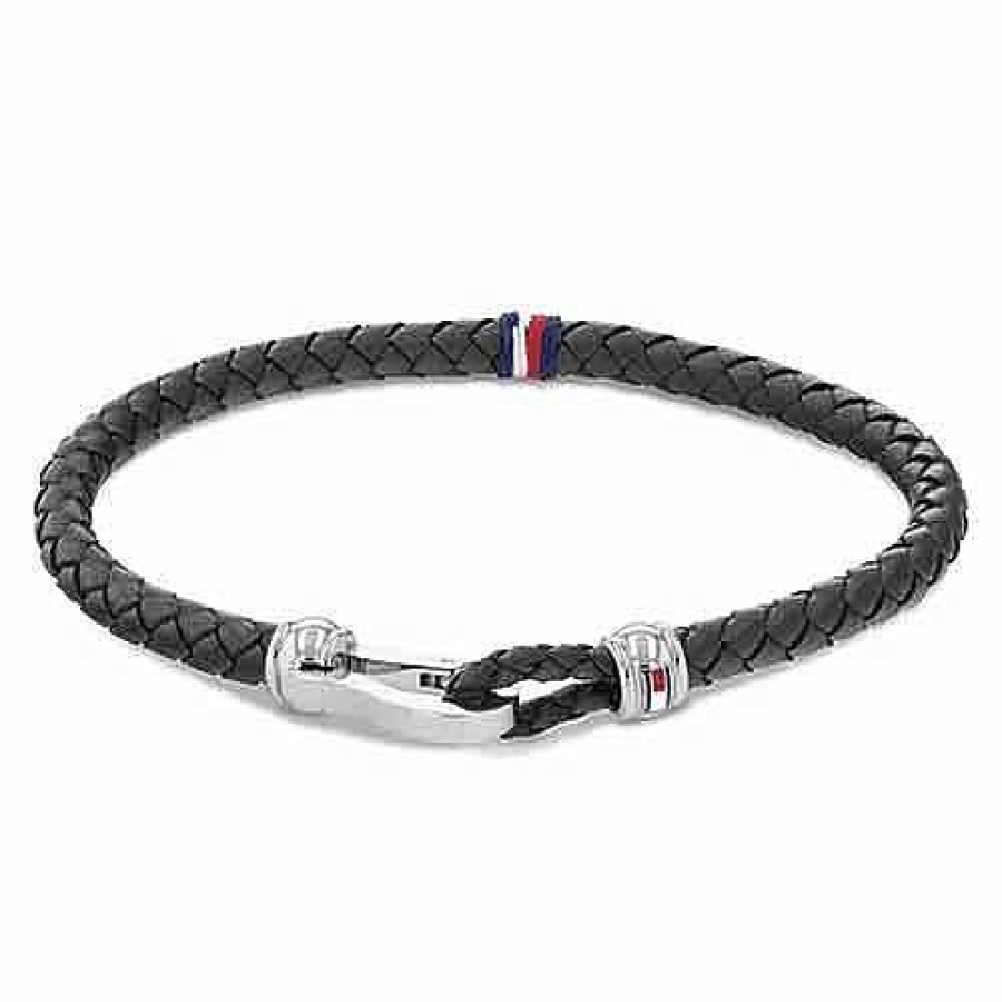 Tommy Hilfiger Tommy Hilfiger Pulsera Trenzada Gris - Tommy Joyas