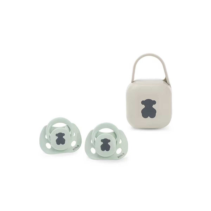 Tous baby Pack 2 Chupetes Bear Verde - Tous Baby