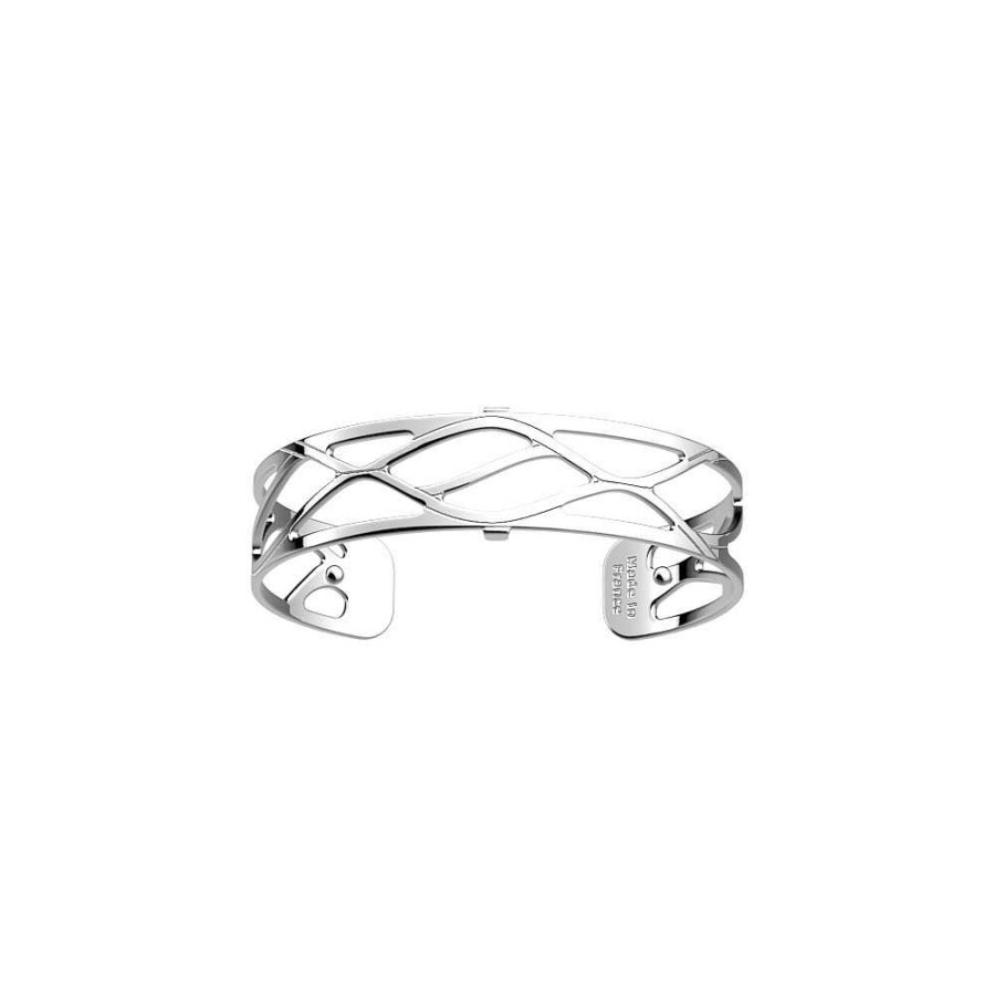 Les Georgettes Les Georgettes Pulsera Wavy 14Mm Silver - Les Georgettes