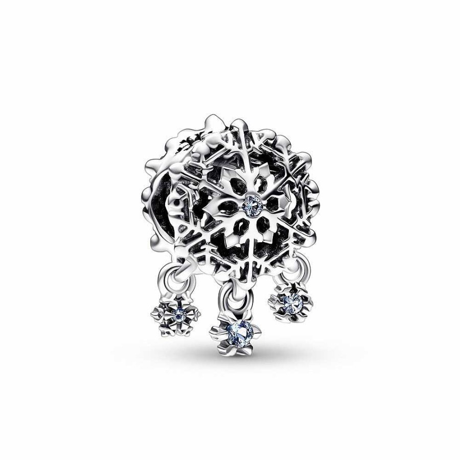 las Joyas de Irene Pandora Charm Gota Copo De Nieve - Pandora