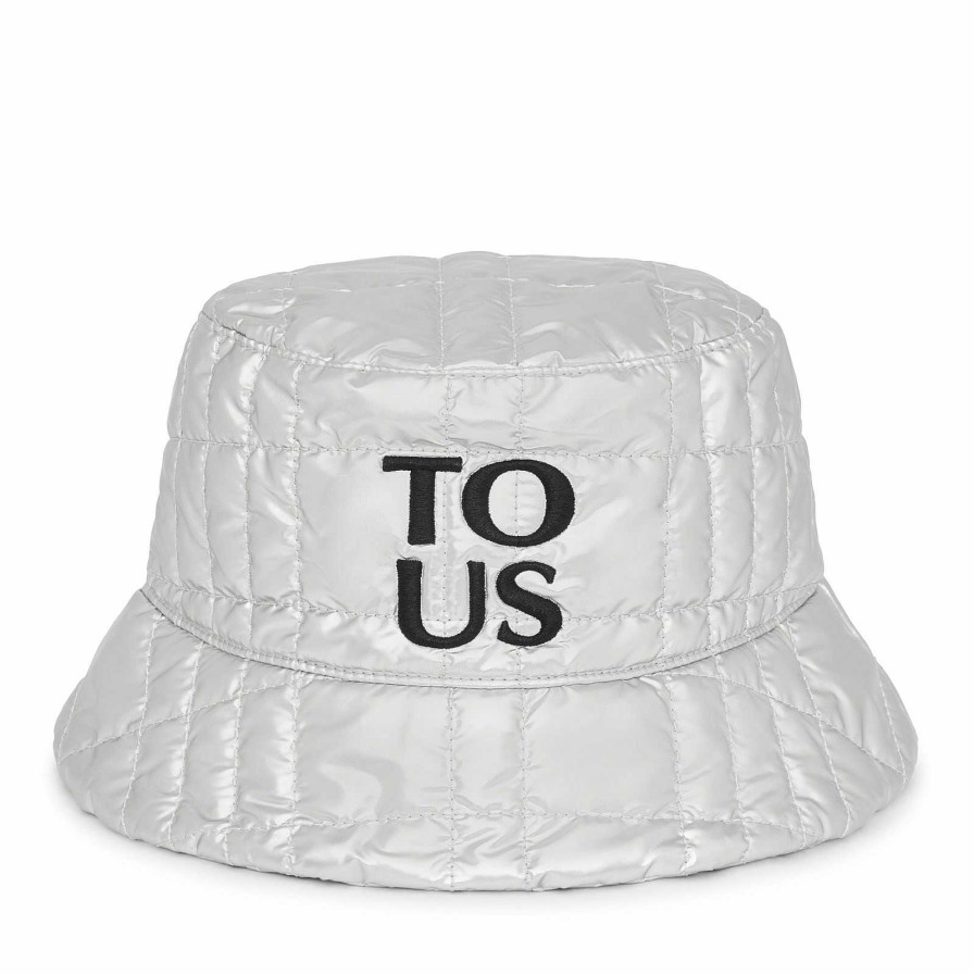 Tous Sombrero Bucket Tous Empire Padded Plata - Tous