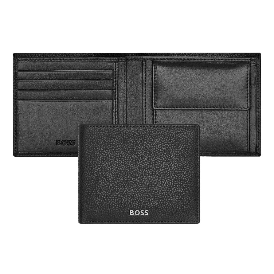 Hugo Boss Billetero Monedero Classic Granito Negro - Hugo Boss