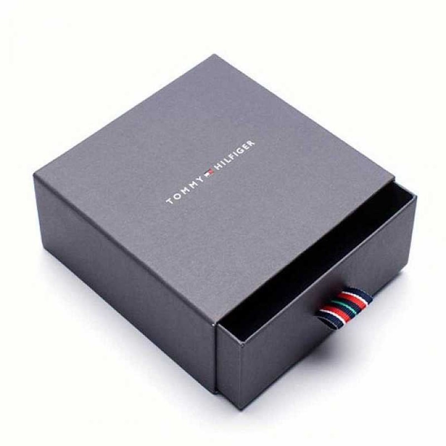 las Joyas de Irene Tommy Hilfiger Pulsera Cuero Trenzada - Tommy Hilfiger