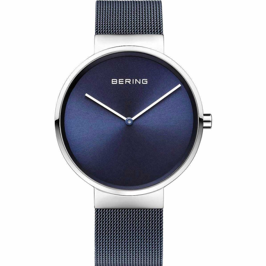 Bering Bering Classic Acero 39Mm Esfera Azul - Bering