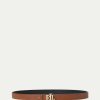 Ralph Lauren Cintur N Reversible De Piel Con Logotipo - Ralph Lauren