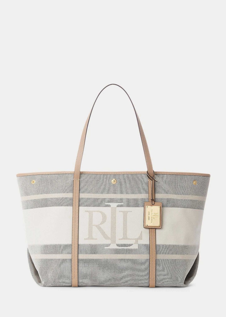 Ralph Lauren Bolso Tote Grande Emerie De Jacquard - Ralph Lauren