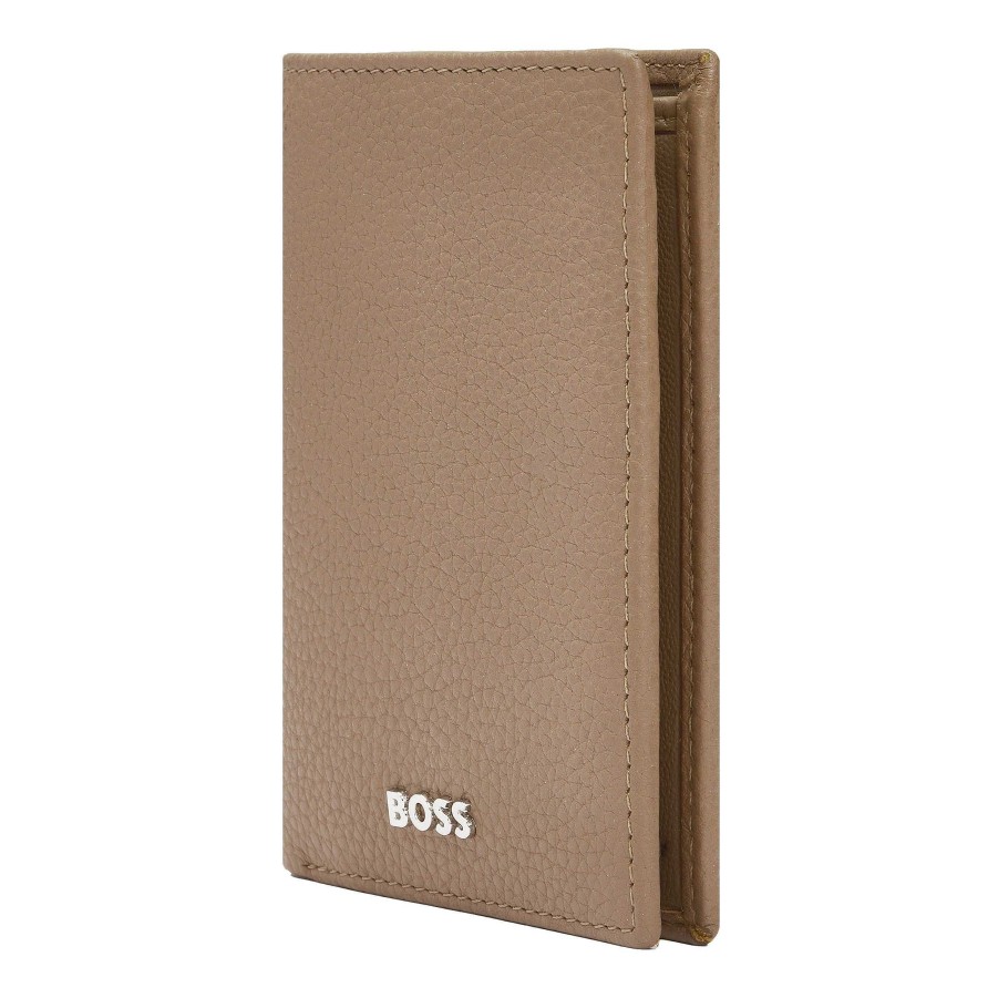 Hugo Boss Tarjetero Doble Solapa Classic Camel - Hugo Boss