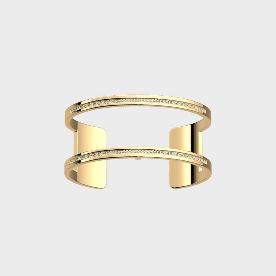 Les Georgettes Les Georgettes Pure Circonitas 25Mm Brazalete Dorado - Les Georgettes