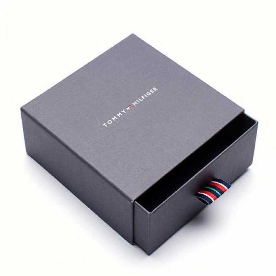 Tommy Hilfiger Tommy Hilfiger Pulsera Trenzada Gris - Tommy Joyas