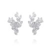 Marina Garcia Pendientes Chantilly En Plata - Marina Garc A